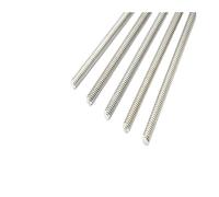 Linear Motion Ball Screw Machine Parts 1pcs 304 Stainless Steel T10 Screw Length 200mm-500mm Lead 2mm 3mm 4mm 8mm 10mm 12mm Trapezoidal Spindle(LEAM 10MM)