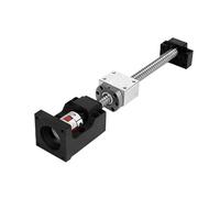 Linear Motion Ball Screw Machine Parts 1pcs SFU1605 Ball Screw Servo Stepper Motor Round Flang Nut 150-1000mm(400MM)