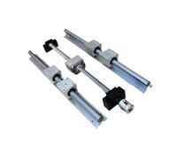 Linear Motion Ball Screw Machine Parts 1set SFU1605 Ball Screw Set +2PC SBR16 250-1000MM+4PC Slide Blocks For Part(500mm)