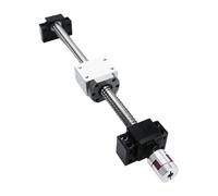 Linear Motion Ball Screw Machine Parts 25mm SFE2525 Large Lead Ball Screw Kit With DSG2525 Nut Housing BKBF20 End Support And Coupling(850mm)