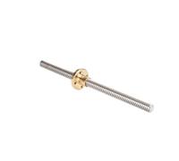 Linear Motion Ball Screw Machine Parts 2pcs T10*12 Large Lead Trapezoidal Screw Nut Length 100-1200mm Stepper Motor Machines Parts(900mm)