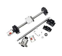 Linear Motion Ball Screw Machine Parts Ball Screw Kit 2pcs SBR25 Linear Guides With 1 Kit SFU2505+ 4pcs SBR25UU Slider Blocks 1050-1400mm(1150mm)