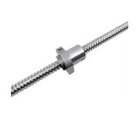 Linear Motion Ball Screw Machine Parts C5 Ball Screw SFA2010 Flange Nut End Machined CNC Parts Bearing Housing BK BF Mode Use For 3D Printer(650mm)