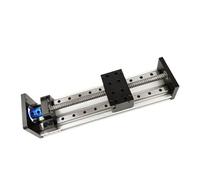 Linear Motion Ball Screw Machine Parts GX80 Linear Module Sliding Table 1610 Ball Screw Axis Cross Slide Stage 100MM - 1000MM Effective Stroke(Effective 500mm)