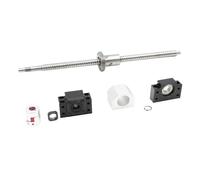 Linear Motion Ball Screw Machine Parts SFU1610 Ball Screw Kit 16mmlead 10mm RM1610 Rolled C7 Type With Single Nut + Housing+1set BKBF12(765mm)