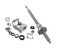Linear Motion Ball Screw Machine Parts SFU2010 Ball Screw Length 150-1000mm+BallNut+BF15+HM15-86+Coupling+DSG20H+2pcs SBR20LUU Linear Rail For XYZ(1000mm)