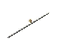 Linear Motion Ball Screw Machine Parts T6 Lead Screw Pitch 1mm 2mm OD6mm 100mm~ 1000mm Brass Nut(950mm)