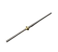 Linear Motion Ball Screw Machine Parts THSL-500-8D Length 100mm-500mm T-type Stepper Motor Trapezoidal Lead Screw 8MM Thread T8(500MM)