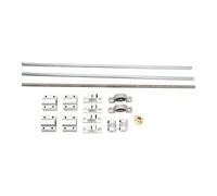 Linear Motion Kit, Linear Motion Products Set with Rod Shaft Guide Screw Support Bearing Couplings for 3D Printer Power Transmission and Automation Equipment