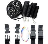 Linear Nylon Adjustable Yoga Band Accessory For Relieving Stress, Muscle Relaxation, And Pain, Flexible Arm Exercises, And A Couple Gift.