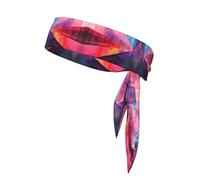 Linear Pulse Sweat-Absorbing Sports Headband, Non-Slip and Adjustable, Running, Basketball, Yoga Sports Headband
