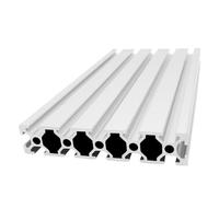 linear rail 1pcs Aluminum Alloy Profiles 2020 2040 3030 2080 20100 4040 2060 3060 Linear Rail Extrusion Frame Shelf Square Tube Profile slide guide(20100,350mm)