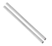 Linear rail 2pcs Optical Axis Chrome Plated Smooth Rod Hardened Round 3mm Diameter 100-595mm Length Motion Shaft slide guide(350mm)