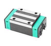 Linear Rail Block Carriage, Linear Guide Slider Bearing, Steel Accurate Square Machine Tool Component with Four Point Contact Design for CNC and Industrial Automation