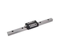 Linear Rail Guide Motion Shaft Guideway EGH20CA Slide Block High Speed Precision Linear Motion Rail for 3D Printers CNC Machines Bearing Steel Material (300mm)
