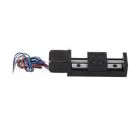 Linear Rail Guide Slide Actuator High Accuracy 50mm Stroke T Shape CNC Linear Stage Motion Actuator with 28 Stepper Motor for DIY CNC Milling Testing Equipment Optical Laboratory