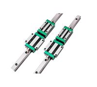 Linear rail HGR15 /20/25 2pcs Linear Guide Rail + 4pcs Linear Block Carriage ICXLPMC(2 Rails 4 HGW20CC,400mm)