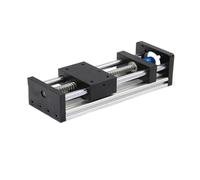 Linear Rail，Linear Guide Rail Slide Stage 50mm-500mm Stroke XYZ Axis Sliding Table NEMA23 57mm Motor Kit for CNC Router Printer 40KG(with 2Nm,350 SFU1610)(Only Sliding Table,450 Stroke SFU1605)