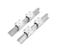 Linear Rail, Linear Sliding Gide 4pcs SBR16UU Beare Block + 2pcs SBR16 200-1000mm Fully Support Linear Guide Rail(900mm)