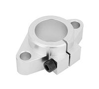 Linear Rod Shaft Support Guide Bearing Support Aluminum Alloy Linear Rail Guide Support for 25mm Diameter Shaft (SHF25, 1PCS)