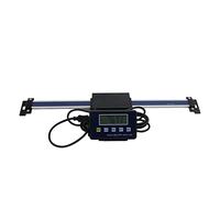 Linear Scale 0-150mm/0-200mm/0-300mm Digital Table Readout Linear Scale Magnetic Remote External for Bridge Port Mill Lathe for DRO Tools Lathe Milling(0-150mm)