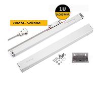 Linear Scale, 1μm KA-300 High Precision Optical Grating Ruler Linear Scale For Turning Lathe Milling 120mm~320mm 370mm 420mm 470mm 520mm(KA-300-320mm-1U)