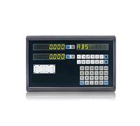 Linear Scale, 2 Axis Digital Readout System + 2pcs Linear Encoder Scale Dimensions 200 300 400 500 600 700 800 900mm(Bianco)