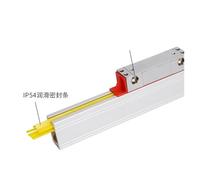 Linear Scale, 5micron DRO Encoder Optical Grating RulerSlim Optical Glass Scale Linear Encoder 50-1000mm Travel Linear Scale,for Data Display Instrument(Two-axis set)