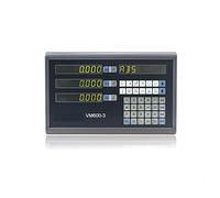 Linear Scale, VM600-3 Digital Readout Dro Set Linear Scales Kit 5U 50 To 1000mm Lines Encoders For Lathe Mill Machines(Only one 3 axis dro)