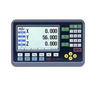 Linear Scales, 3 Axis LCD DRO 2 Axis LCD DRO Set Digital Readout with 2/3PCS 50-1000mm Linear Scale Encoder Ruler,13 Language for Lathe Milling for Milling Machine(GCS908-3)