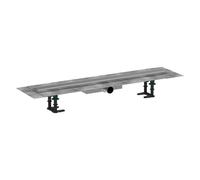 Linear Shower Drain Hansgrohe RainDrain Compact For flat installation 800 mm Polished Chrome