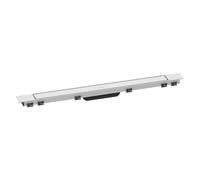 Linear Shower Drain Hansgrohe RainDrain Match Plus 800mm White Matt