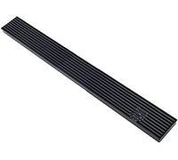 Linear Shower Drain with Hair Strainer, SUS304 Stainless Steel Rectangular Floor Drain, 15.7-Inch for Bathroom, Easy to Clean