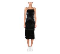 Linear Slip Dress - female - Alexander McQueen - Midi Dresses - Black - M - Dresses M