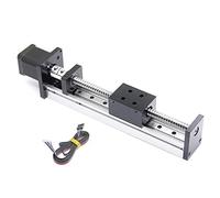 Linear Stage Actuator with Square Rails and Ballscrew for DIY CNC Router Axis Movement