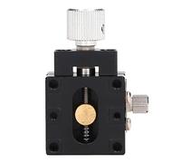 Linear Stage X Axes Manual Displacement Platform, Screw Feeding Sliding Table with Scale, High Precision Linear Translation Platform for Mechanical Equipment, Optical Instrument an (25X25mm)