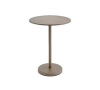 Linear Steel Café Garden Table 70x95 Taupe