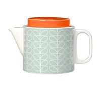 Linear Stem Ceramic Teapot in Duck Egg