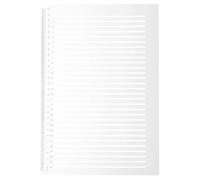 Linear Stencil Ruler - Transparent Drawing Guide Measuring Tool A4 for Writing Envelopes Grid Liner Aid - For Bullet Journaling, Scrapbook