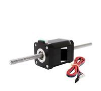 Linear Stepper Motor 1.7A 70N.cm NEMA 17 Through Screw Stepper Motor 42HA60-T8 200MM Linear Stepper Motor(Lead Range1.4cm)