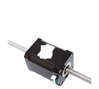 Linear Stepper Motor NEMA 17 Through Screw Stepper Motor 1.7A 70N.cm 42HA60-T8 300MM Linear Stepper Motor(42ha60-t8-250mm,Lead range 0.4cm)