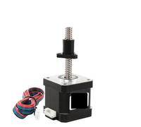 Linear Stepper Motor Nema17 17HS4401S-T8 with Screw 42 Nuts 1M Line(250mm,17HS4401S-T8x4)