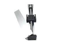 Linear Stepper Motor Nema17 Bracket 52mm Width Module Fully Enclosed Sliding Table Guide Stage XYZ Axis Single Robot(100mm Stroke SFU1204)
