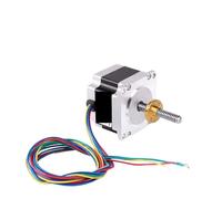 Linear Stepper Motor NEMA23 Stepper Motor Linear Motor 57 Motor T8 Screw 100mm 200mm(T8-2 L 100mm)
