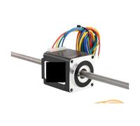 Linear Stepper Motor Torque 0.1N.m 1.0A 28HA34-T5 Straight Screw Stepper Motor nema11 Stepper Motor(450mm,28HA34-T5x2-1pcs)