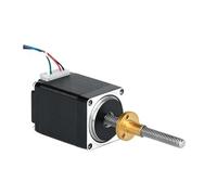 Linear stepper NEMA 11 stepper electronic starter with Tr5*2 lead screw 50mm or 100mm for options MQXFCZUX(50mm Tr5-2,51mm long motor)