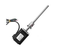Linear stepper NEMA 23 stepper electronic starter with ball screw 76mm 3A 2.3Nm electronic starter 200mm 300mm 1204 ball screw BIANMTSW(250mm ball screw)