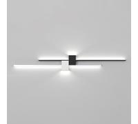 Linear Wall Sconce, Geometric Metal Strip Wall Light with Acrylic Shade, Bedside Lighting Wall Lamp, Modern LED Wall Lights, Indoor Long Atmosphere Lamps for Living Room