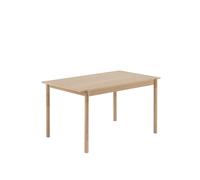 Linear Wood Table 140x85 cm Oak