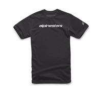 Linear Wordmark Tee Black Grey